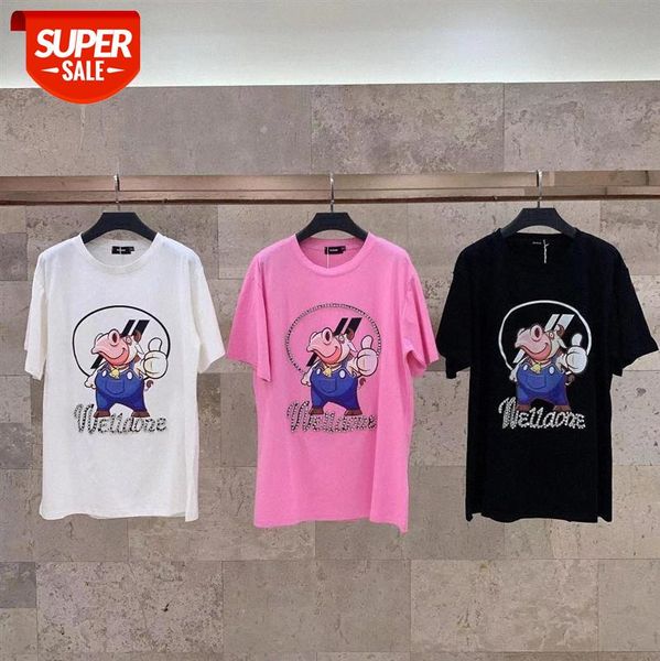 cow cartoon pattern printing nail diamond loose short sleeve men and women same batch #nf2r, White;black
cow cartoon pattern printing nail diamond loose short sleeve men and women same batch #nf2r, White;black