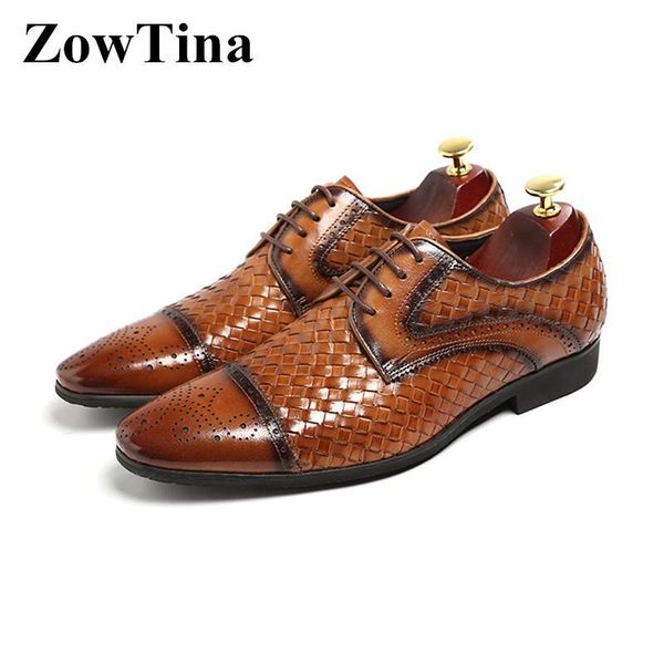 dress shoes 2021 weave men formal oxford pointed lace black leather business office italian design wedding brogue
dress shoes 2021 weave men formal oxford pointed lace black leather business office italian design wedding brogue
