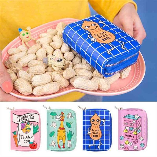 1pc cartoon cute double layer zipper wallet multi card portable multifunctional funny animal personality coin purse, Red;black
1pc cartoon cute double layer zipper wallet multi card portable multifunctional funny animal personality coin purse, Red;black