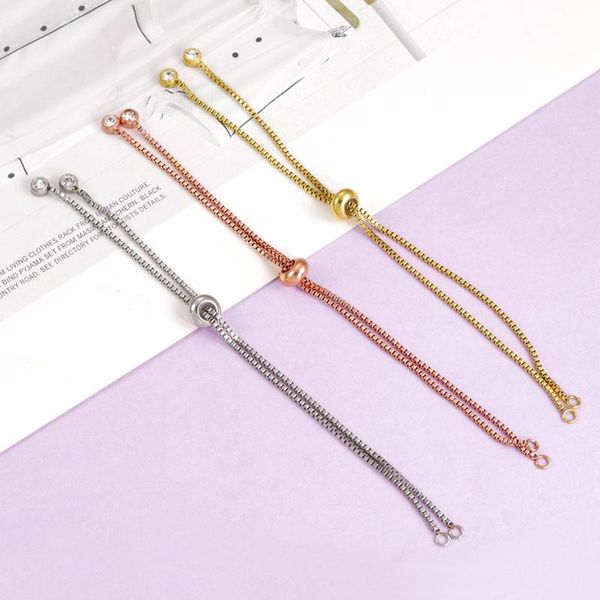 charm bracelets fnixtar 20pcs mirror polish stainless steel box chain breacelet with crystal ends for diy making womens jewelry, Golden;silver
charm bracelets fnixtar 20pcs mirror polish stainless steel box chain breacelet with crystal ends for diy making womens jewelry, Golden;silver