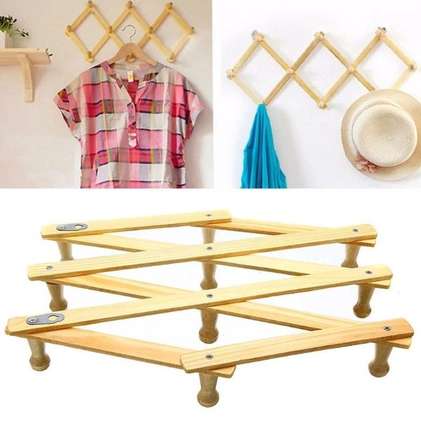 hangers & racks 10 head wooden expanding clothes hanger expandable coat rack holder shelf hat closet wall hook home decor for bags towels
hangers & racks 10 head wooden expanding clothes hanger expandable coat rack holder shelf hat closet wall hook home decor for bags towels