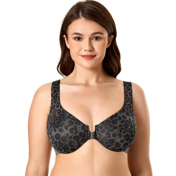 bras women's printed front closure bra racerback plus size underwire full coverage unlined, Red;black
bras women's printed front closure bra racerback plus size underwire full coverage unlined, Red;black