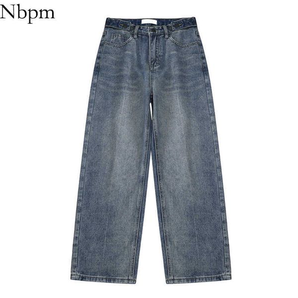 nbpm fashion loose bottom washed baggy jeans woman high waist wide leg jeans streetwear girls boyfriend style pants 210529, Blue
nbpm fashion loose bottom washed baggy jeans woman high waist wide leg jeans streetwear girls boyfriend style pants 210529, Blue