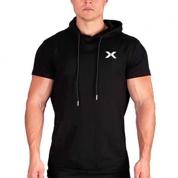 tracksuits fashion movement summer men's sports fitness running training large hooded loose short sleeve sweater, Gray
tracksuits fashion movement summer men's sports fitness running training large hooded loose short sleeve sweater, Gray
