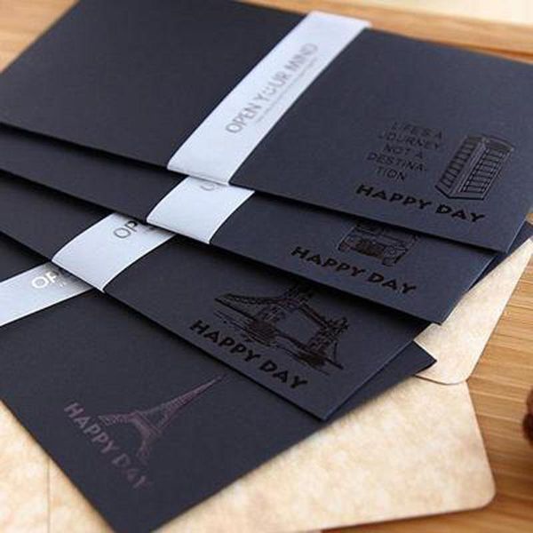 greeting cards 5pcs 19.6*10.5cm vintage black craft paper envelopes for party invitations post card scrapbooking message gift
greeting cards 5pcs 19.6*10.5cm vintage black craft paper envelopes for party invitations post card scrapbooking message gift
