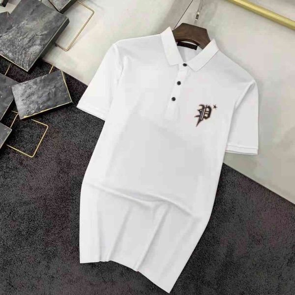 2021 summer fashion brand new short sleeve polo shirt crosin Sanskrit hot Diamond Men's casual fashion P03B, White
2021 summer fashion brand new short sleeve polo shirt crosin Sanskrit hot Diamond Men's casual fashion P03B, White