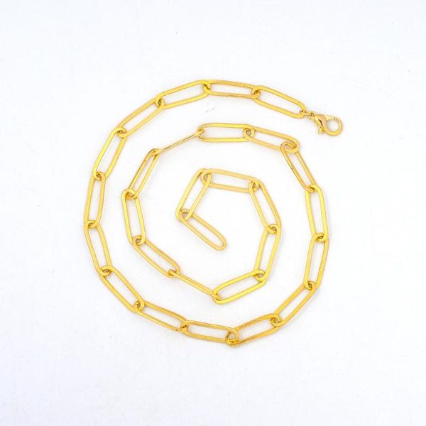 chains gold plated dainty rectangle oval link curb chain necklace choker flat paperclip jewelry supplies for women girls, Silver
chains gold plated dainty rectangle oval link curb chain necklace choker flat paperclip jewelry supplies for women girls, Silver