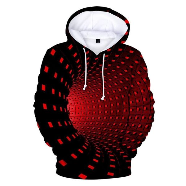 men's and women's casual 3d whirlpool dizzy sports hooded long sleeve sweater, Black;white
men's and women's casual 3d whirlpool dizzy sports hooded long sleeve sweater, Black;white