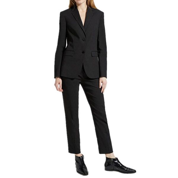 loose casual women's two-piece suit blazer+pants office lady fashion business wear customization two piece pants, White
loose casual women's two-piece suit blazer+pants office lady fashion business wear customization two piece pants, White