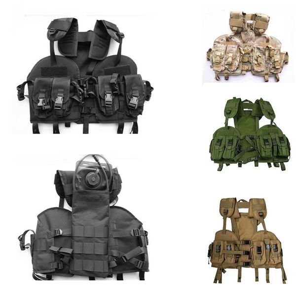 outdoor navy seal modular tactical vest carrier molle adjustable chest rig lightweight with hunting jackets, Camo;black
outdoor navy seal modular tactical vest carrier molle adjustable chest rig lightweight with hunting jackets, Camo;black