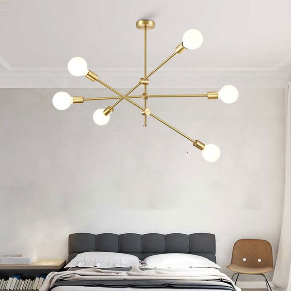 Garden Decorations Modern Pendant Lamp Glass Led Nordic Gold Lighting Fixture Hanging Indoor Bar Dining Kitchen Bedroom Decoration