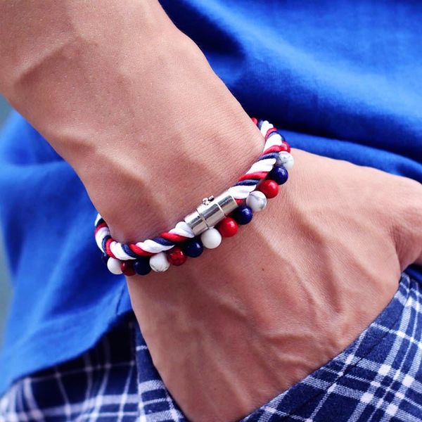 charm bracelets 2pcs/set natural stone men bracelet lapis lazuli onyx beaded braid rope braclet magnetic braslet homme jewelry gift accessor, Golden;silver
charm bracelets 2pcs/set natural stone men bracelet lapis lazuli onyx beaded braid rope braclet magnetic braslet homme jewelry gift accessor, Golden;silver