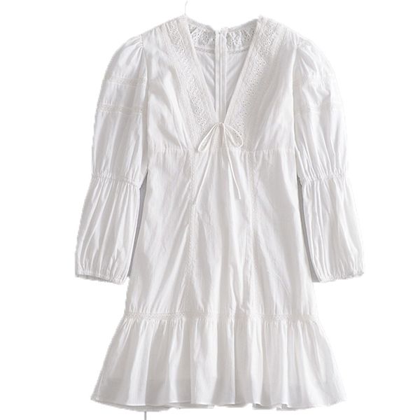 summer puff sleeve mini dress female v-neck ruffle white cute sweat elegant fashion size l 210524, Black;gray
summer puff sleeve mini dress female v-neck ruffle white cute sweat elegant fashion size l 210524, Black;gray