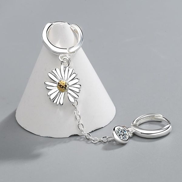 hoop & huggie women's fashion chain tassel earrings cute daisy flower zirconia two hole small huggies double pierce earring jewelry gif, Golden;silver
hoop & huggie women's fashion chain tassel earrings cute daisy flower zirconia two hole small huggies double pierce earring jewelry gif, Golden;silver