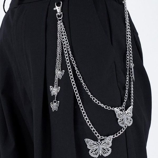 belts women's two layer butterfly chain blet hip hop punk gold silver metal for pants fashion cool rock jewelry keychain belt, Black;brown
belts women's two layer butterfly chain blet hip hop punk gold silver metal for pants fashion cool rock jewelry keychain belt, Black;brown