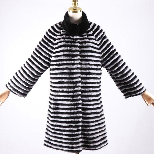 women's fur & faux winter autumn women coats real mink genuine leather jacket warm fashion medium long outerwear clothes, Black
women's fur & faux winter autumn women coats real mink genuine leather jacket warm fashion medium long outerwear clothes, Black