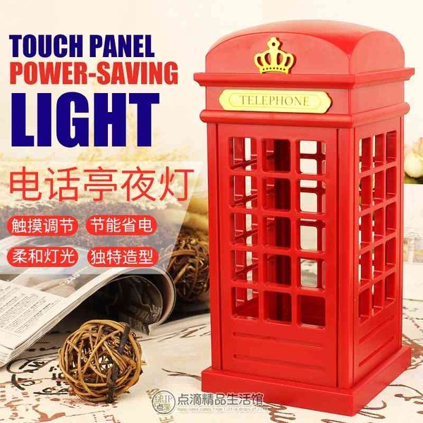 british telephone booth dimming night light led eye protection bedside lamp creative practical gift ornaments
british telephone booth dimming night light led eye protection bedside lamp creative practical gift ornaments