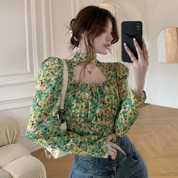 women's blouses & shirts korean clothes summer long sleeve sun protection print hollow out halter fashion women 2021 elegant female, White
women's blouses & shirts korean clothes summer long sleeve sun protection print hollow out halter fashion women 2021 elegant female, White