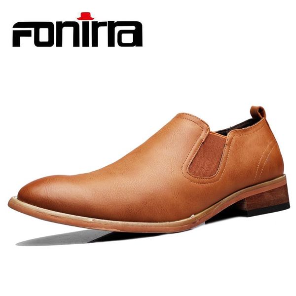dress shoes fonirra luxury men formal men's brogue leather classic loafers footwear wedding basic oxfords 960, Black
dress shoes fonirra luxury men formal men's brogue leather classic loafers footwear wedding basic oxfords 960, Black