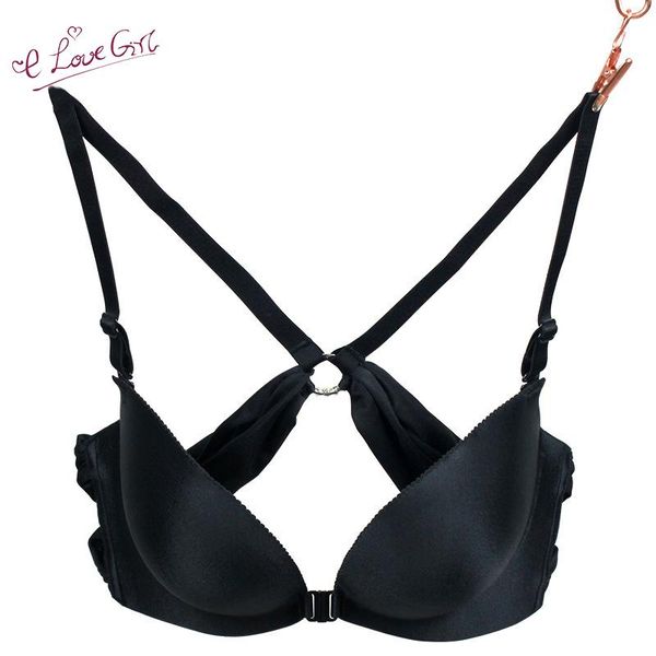 bras e lovegirl summer halter underwear wild front buckled cross back women bra one piece comfortable and seamless black, Red;black
bras e lovegirl summer halter underwear wild front buckled cross back women bra one piece comfortable and seamless black, Red;black