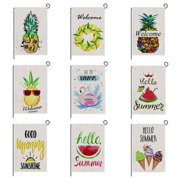 dhl 47*32cm spring summer burlap welcome garden flag indoor outdoor double sided house yard flag
dhl 47*32cm spring summer burlap welcome garden flag indoor outdoor double sided house yard flag