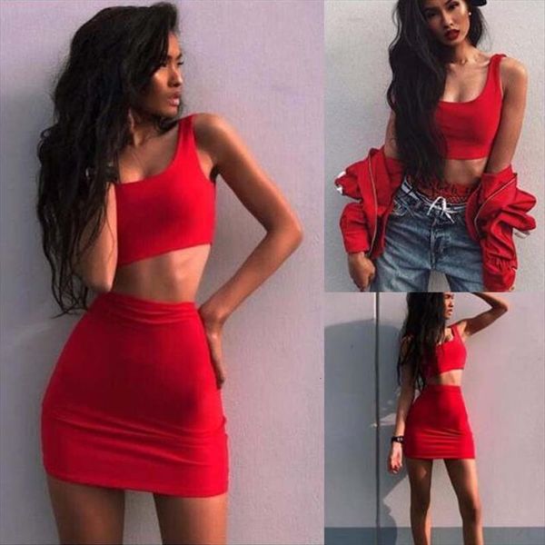 newly summer fashion women tracksuits clothes sets 2pcs sleeveless red skinny vest mini pencil skirts, Gray
newly summer fashion women tracksuits clothes sets 2pcs sleeveless red skinny vest mini pencil skirts, Gray