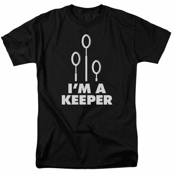harry potter keeper t shirt mens licensed wizard movie tee quidditch black, White;black
harry potter keeper t shirt mens licensed wizard movie tee quidditch black, White;black