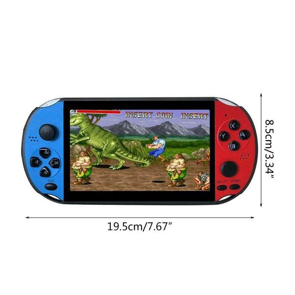 5.1 inch handheld games console with built-in 2000 games, 1800mah rechargeable , retailsale portable players game
5.1 inch handheld games console with built-in 2000 games, 1800mah rechargeable , retailsale portable players game