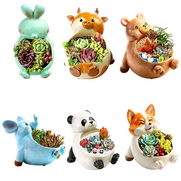 succulent plant pot cute animal flowerpot create design lovely little animals home garden bonsai pots planters &
succulent plant pot cute animal flowerpot create design lovely little animals home garden bonsai pots planters &