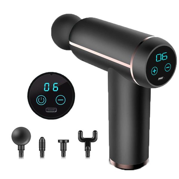 massage gun lcd & press button mini real percussion deep tissue body massager for whole relax fitness equipment
massage gun lcd & press button mini real percussion deep tissue body massager for whole relax fitness equipment