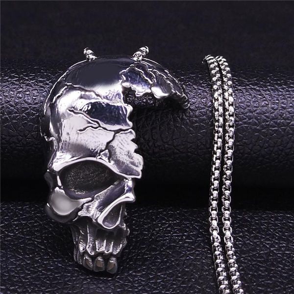 locomotive skull stainless steel necklace men silver color pendant jewelry acero inoxidable joyeria nzz66s03 necklaces
locomotive skull stainless steel necklace men silver color pendant jewelry acero inoxidable joyeria nzz66s03 necklaces