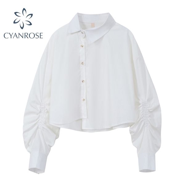 puff long sleeve cardigan blouses and shirts for ladies irregular lapel loose office casual ins elegant blusas 210515, White
puff long sleeve cardigan blouses and shirts for ladies irregular lapel loose office casual ins elegant blusas 210515, White