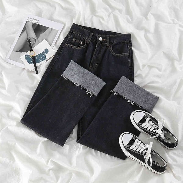 women's shorts trousers, high waist, curled jeans, straight leg, , spring, black, loose, slimming, gout, long jsam, White;black
women's shorts trousers, high waist, curled jeans, straight leg, , spring, black, loose, slimming, gout, long jsam, White;black