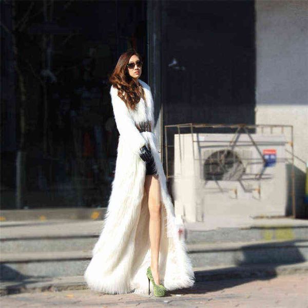listed super long luxury domineering women's wear queen's imitation fur coat imitation hair 211207, Black
listed super long luxury domineering women's wear queen's imitation fur coat imitation hair 211207, Black