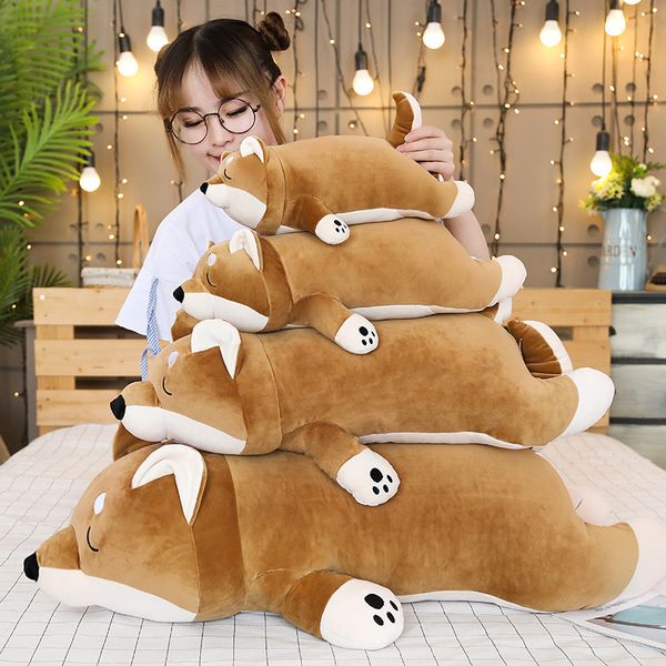 squishy plush dog sleeping shiba inu lying doggy doll giant animals toy comforting kids grown-up gift 40/55/75/100cm
squishy plush dog sleeping shiba inu lying doggy doll giant animals toy comforting kids grown-up gift 40/55/75/100cm