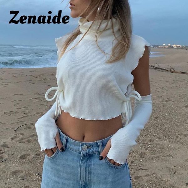 women's t-shirt zenaide long sleeve t shirt high neck ribbed lace up streetwear club outfits cut out off shoulder white crop top
women's t-shirt zenaide long sleeve t shirt high neck ribbed lace up streetwear club outfits cut out off shoulder white crop top