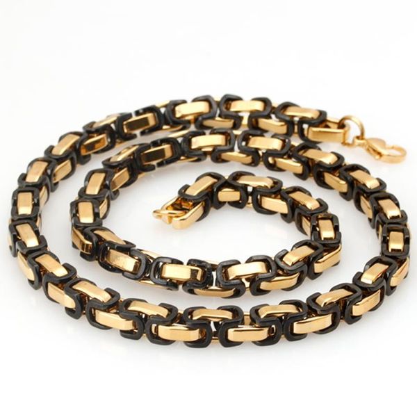 chains 4/5/8mm fashion luxury men gold chain necklace stainless steel byzantine street hip hop jewelry, Silver
chains 4/5/8mm fashion luxury men gold chain necklace stainless steel byzantine street hip hop jewelry, Silver