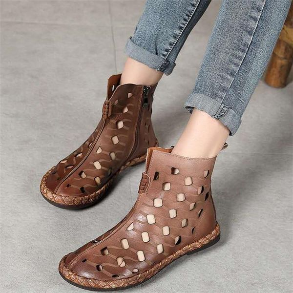 sandals handmade cowhide women gladiator hollow flat heel summer shoes woman genuine leather plus size 35-43, Black
sandals handmade cowhide women gladiator hollow flat heel summer shoes woman genuine leather plus size 35-43, Black