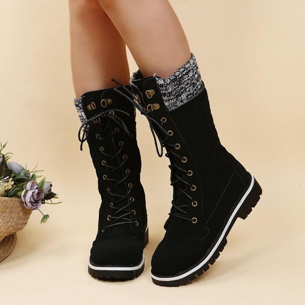 boots european andamerican women's boots2021autumn and winter thick heel high barrel flat side zipper round head, Black
boots european andamerican women's boots2021autumn and winter thick heel high barrel flat side zipper round head, Black