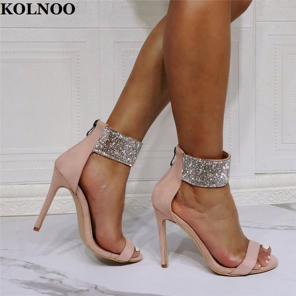 sandals kolnoo style handmade ladies high heels ankle wrap crystals open-toe summer evening daily wear bigsize fashion shoes, Black
sandals kolnoo style handmade ladies high heels ankle wrap crystals open-toe summer evening daily wear bigsize fashion shoes, Black