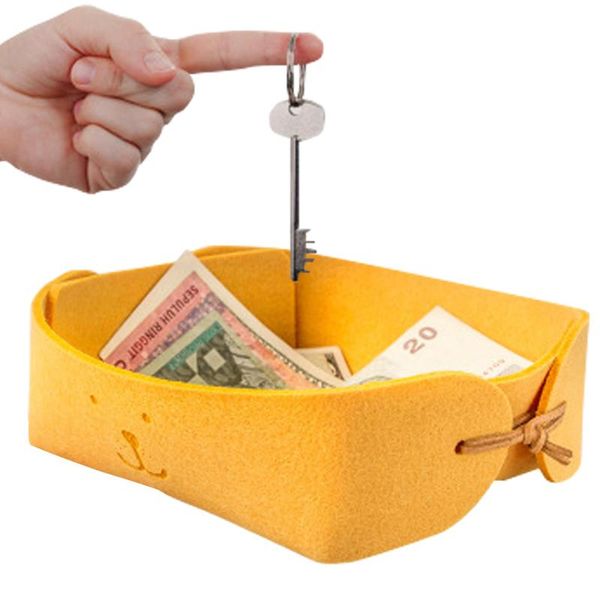 storage baskets foldable felt key box nordic home sundries tray cute deskoffice stationery tools
storage baskets foldable felt key box nordic home sundries tray cute deskoffice stationery tools