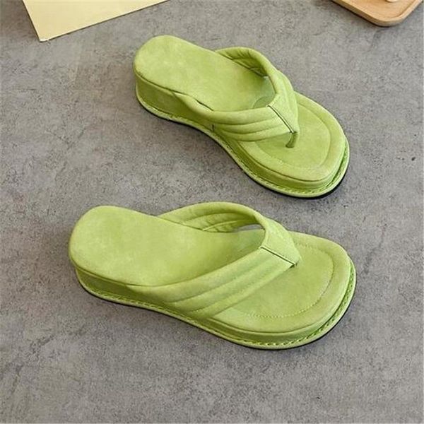 slippers akexiya women 2021 clip toe sandals wedge platform fashion casual female flip flops shoes summer, Black
slippers akexiya women 2021 clip toe sandals wedge platform fashion casual female flip flops shoes summer, Black