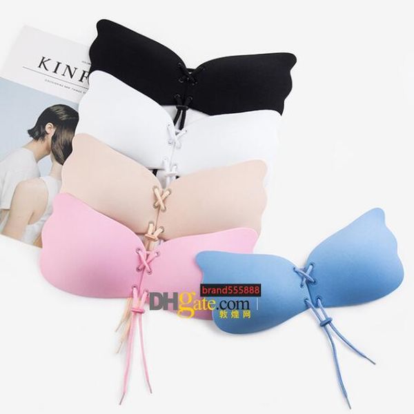 new women silicone bra cups backless dress butterfly invisible push up stick on self adhesive front fly bra strapless a b c d, Red;black
new women silicone bra cups backless dress butterfly invisible push up stick on self adhesive front fly bra strapless a b c d, Red;black