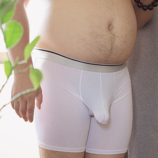 underpants men's long box briefs lingerie large size shorts anti wear leg running fitness underwear transparent see-through, Black;white
underpants men's long box briefs lingerie large size shorts anti wear leg running fitness underwear transparent see-through, Black;white
