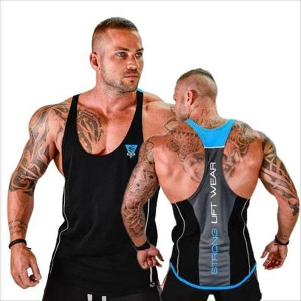 men tank gyms workout fitness mens bodybuilding sleeveless shirt male cotton clothing casual singlet vest undershirt, White;black
men tank gyms workout fitness mens bodybuilding sleeveless shirt male cotton clothing casual singlet vest undershirt, White;black
