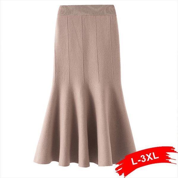plus size high waist solid women skirts mermaid knitted 3xl spring autumn elegant streetwear maxi for womans saias femme, Black
plus size high waist solid women skirts mermaid knitted 3xl spring autumn elegant streetwear maxi for womans saias femme, Black