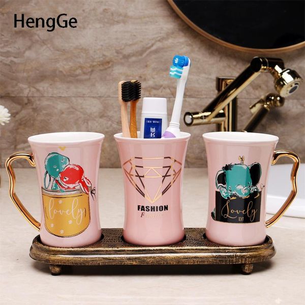 bath accessory set painted ceramics toothbrushing cup suit plated gilded handle bathroom accessories high end porcelain home ornaments
bath accessory set painted ceramics toothbrushing cup suit plated gilded handle bathroom accessories high end porcelain home ornaments