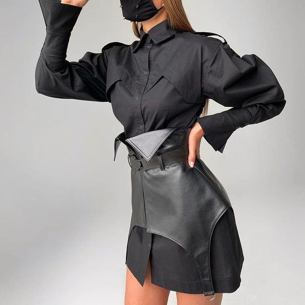 belts 2021 gothic pu leather women peplum belt fashion vintage skirt waist waistband female accessories tide all-match, Black;brown
belts 2021 gothic pu leather women peplum belt fashion vintage skirt waist waistband female accessories tide all-match, Black;brown