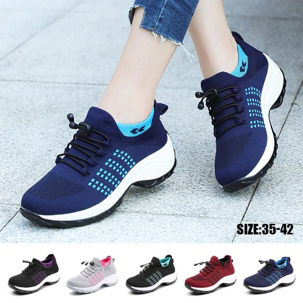 fashion mesh casual shoes women trend breathable comfortable sneakers new outdoor lightweight gym travel walking shoes, Black
fashion mesh casual shoes women trend breathable comfortable sneakers new outdoor lightweight gym travel walking shoes, Black