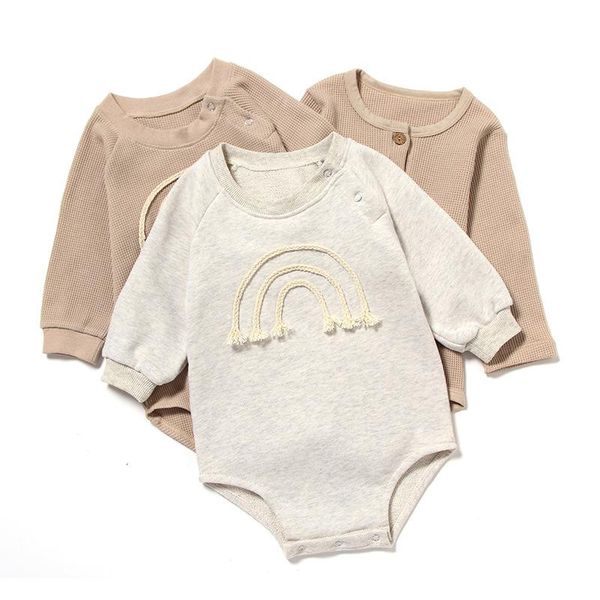 rompers born baby clothes bodysuit spring and autumn cotton long sleeve romper infant boy girls jumpsuit, Blue
rompers born baby clothes bodysuit spring and autumn cotton long sleeve romper infant boy girls jumpsuit, Blue